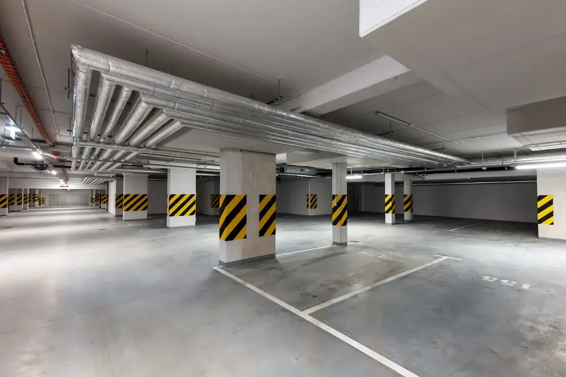 Commercial parking garage cleaning in Orlando