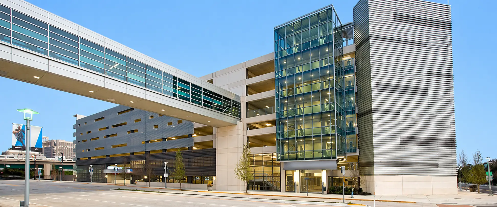 Parking Lot Cleaning service in Orlando by Pressure Pros