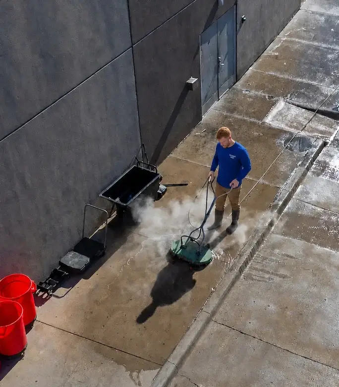Pressure Pros commercial restaurant cleaning in Orlando