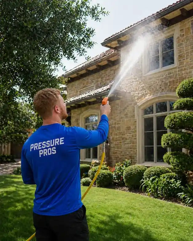 Residential house washing service in Orlando